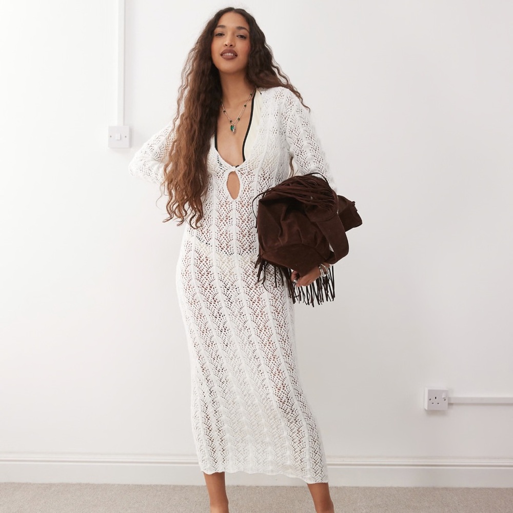 Lioness Soirée Plunge Maxi Dress